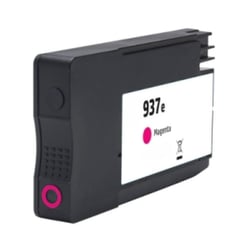 HP 937e XL Magenta Pigment Ink Cartridge Generic - Substitui 4S6W7NE/4S6W3NE (Chip Reforçado para Atualização) - HP HI-937XLMG(PG)(PRO)