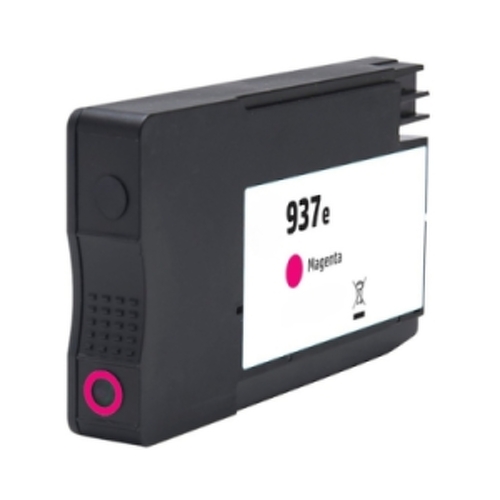 HP 937e XL Magenta Pigment Ink Cartridge Generic - Substitui 4S6W7NE/4S6W3NE (Chip Reforçado para Atualização) - HP HI-937XLMG(PG)(PRO)