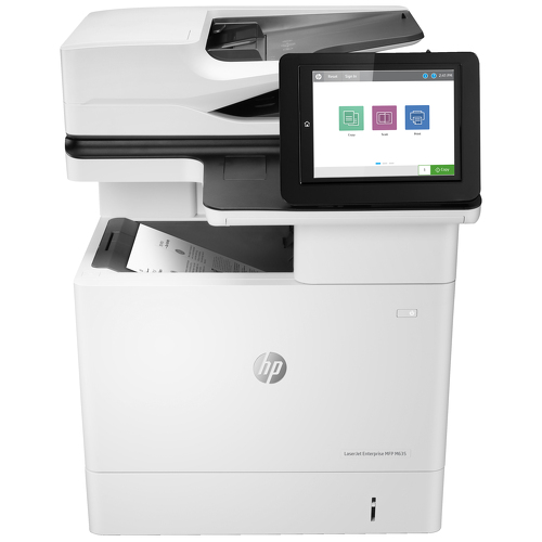 HP LaserJet Enterprise Multifunções M635h, Impressão, cópia, digitalização, e fax opcional, Digitalizar para e-mail; Impressão frente e verso; ADF para 150 folhas; Eficiência energética, Laser, Impressão a preto e branco, 1200 x 1200 DPI, Cópia a cores, A4, Preto, Branco - HP 7PS97AB13