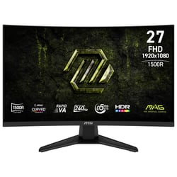 Monitor Gaming MSI MAG 275CF X24, 27 polegadas, 1920x1080 FHD, 1xDisplayPort 1.2a, 2xHDMI 2.0b - MSI 9S6-3CE91H-012
