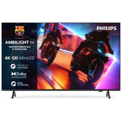 Philips Televisão QD Mini LED de 65" UHD 4K Smart TV 65MLED920/12 - Philips 65MLED920/12