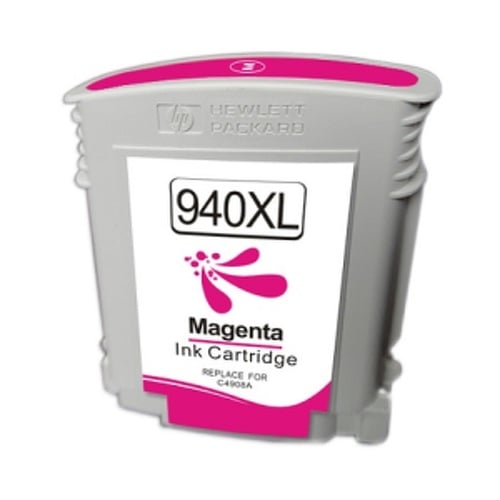 Tinteiro HP 940XL Magenta Cartucho de tinta genérico - Substitui C4908AE - HP HI-940XLMG