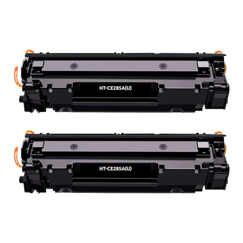 Cartuchos de Toner Genéricos Canon 728/725/712/713/726 Preto Pacote com 2 Cartuchos de Toner - Substitui 3500B002/3484B002/1870B002/1871B002/3483B002 - Canon HT-CE285A(U)-2