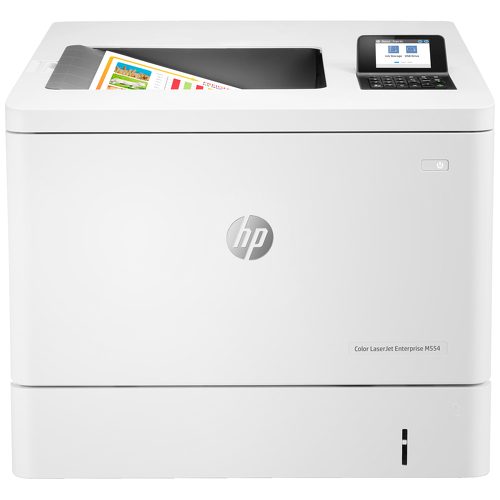 HP Color LaserJet Enterprise Impressora M554dn, Impressão, Impressão via USB frontal; Impressão frente e verso, Laser, Cor, 1200 x 1200 DPI, A4, 33 ppm, Impressão Duplex - HP 7ZU81AB13