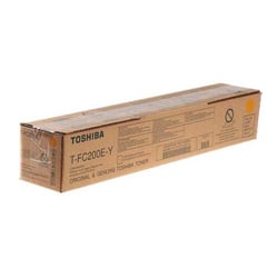 Toshiba T-FC200EY Toner Original Amarelo - 6AJ00000262/6AJ00000198/6AJ00000131 - Toshiba T-FC200EY