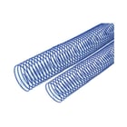 Argolas Espiral Metálicas Passo 5:1 40mm Azul 25un - Neutral 171Z28879