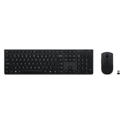 Lenovo Professional Wireless Rechargeable Combo Keyboard and Mouse-Portugese - Lenovo 4X31R64340
