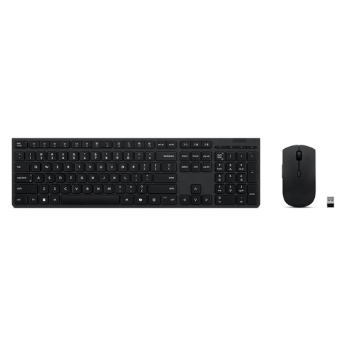 Lenovo Professional Wireless Rechargeable Combo Keyboard and Mouse-Portugese - Lenovo 4X31R64340