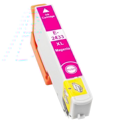 Cartucho de tinta Magenta Genérico Epson T2433/T2423 (24XL) - Substitui C13T24334012/C13T24234012 - Epson EI-T2433