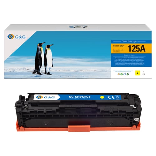 G&G Canon 716/731 Amarelo Cartucho de Toner Compatível, 1.400 Páginas - Toner Compatível 1977B002/6269B002