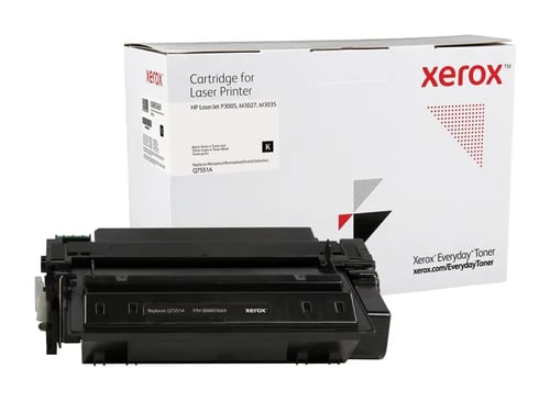 Cartucho de toner genérico preto Xerox Everyday HP Q7551A - Substitui 51A - Xerox 006R03669