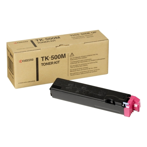 Tinteiro de Toner Original Kyocera TK500M Magenta - 370PD4KW/TK500M - Kyocera 276317