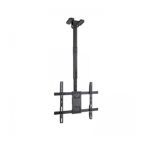 Tooq Suporte de teto para ecrãs de 32-75" - Ângulo de rotação 180º - Inclinação - Gestão de cabos - VESA Max. 400x400mm - Preto - Tooq 290002