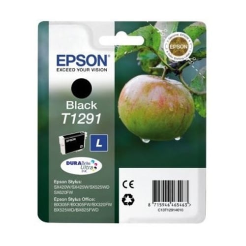 EPSON TINTEIRO PRETO L SX320/620/B42/BX305/935/WF-7 C/RADIO FRE - Epson C13T12914022