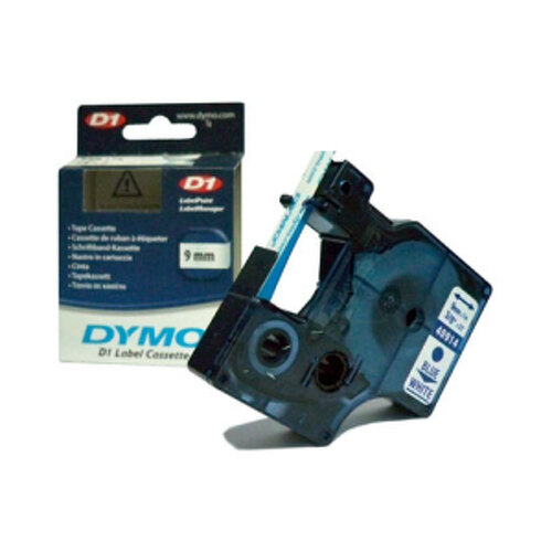 Fita Gravacao Dymo 09mmx7m Texto Azul / Fundo Branco (40914) - Dymo 12740914