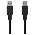 Cabo USB 3.0 Aisens - Tipo A/M-A/M - 3.0M - Cor Preto - Aisens A105-0448