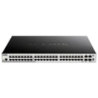D-Link Managed Switch 48 portas Gigabit PoE + 4 portas 10G SFP+ - D-Link DGS-1510-52XMP/E