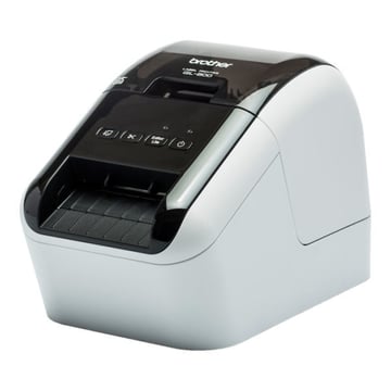 Impressora de etiquetas profissional térmica direta e impressão a preto e vermelho - Brother QL-800