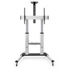 Tooq Suporte para chassis de alumínio com 60-100 rodas - Prata - Tooq FS20300M-B