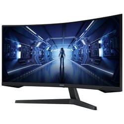 SAMSUNG MONITOR LED 34" G55T ODYSSEY WQHD 3440X 1440 CURVO - Samsung LC34G55TWWPXEN