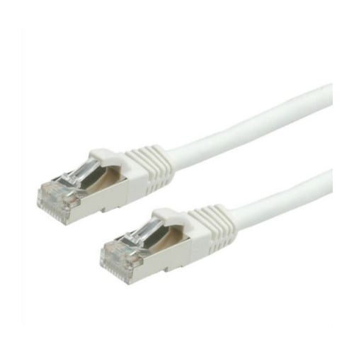 EQUIP CHICOTE CAT6A S/FTP LSZH 10MT BRANCO - Equip 606008