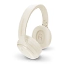 Fones de ouvido Bluetooth Energy Sistem Rizz - Conexão multiponto - Bateria com duração de até 50 horas - Graves profundos - Faixa de cabeça acolchoada ajustável - Assistente de voz - Cor creme - Energy Sistem 459698