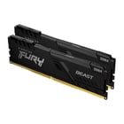 KINGSTON MEM 64GB 2666MHz DDR4 CL16 DIMM (KIT 2) FURY BEAST BLACK - Kingston KF426C16BBK2/64