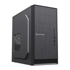 Gabinete Torre MicroATX Unykach Aero C12 V2 - Tamanho de Unidade Suportada: 3,5", 2,5" - USB-A 3.0, USB-C 2.0, Áudio - Preto - Unykach UK52110V2
