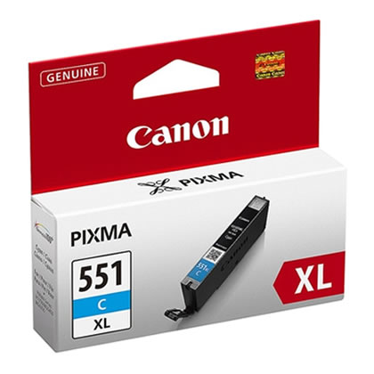 Canon CLI-551XL tinteiro 1 unidade(s) Original Rendimento alto (XL) Ciano foto - Canon CLI551CXL