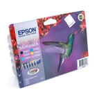 Epson Hummingbird Multipack de 6 cores T0807 Tinta Claria Photographic (c/alarme RF+AM) - Epson C13T08074020