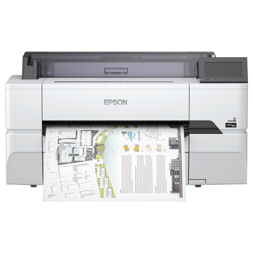 Epson SureColor SC-T3400N, Jato de tinta, 2400 x 1200 DPI, ESC/P-R, HP-GL/2, HP-RTL, Preto mate, Ciano, Amarelo, Magenta, 350 ml, PrecisionCore - Epson C11CF85302A0