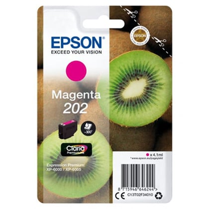 Tinteiro Epson 202 Magenta C13T02F34010 4,1ml - Epson C13T02F34010