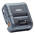 Impressora portátil de talões de até 2" de largura, com conexão USB e Bluetooth. Não inclui adaptador de corrente, deve ser adquirido em separado - Brother RJ-2030