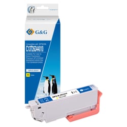 G&G Epson T2634/T2614 (26XL) Amarelo Cartucho de Tinta Compatível, 11 ml - Tinteiro Compatível C13T26344012/C13T26144012