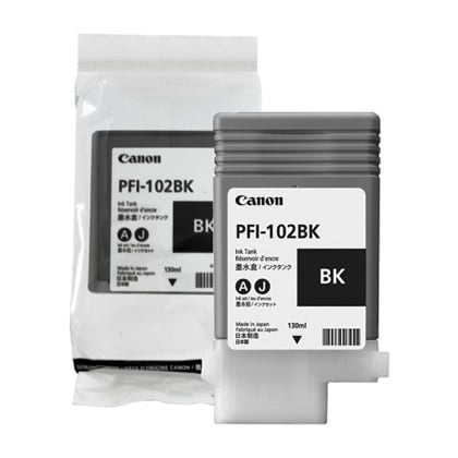 Canon PFI-102BK tinteiro Original Preto - Canon PFI102BK
