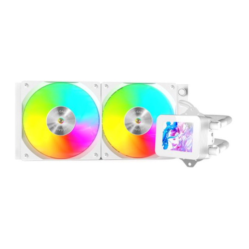 Mars Gaming ML-VISION240 Sistema de arrefecimento a água tudo-em-um (AIO) com TDP de 500 W - Mars Gaming MLVISION240W