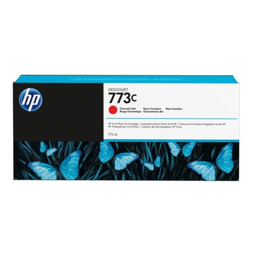 Cartucho de tinta original vermelho cromático HP 773C - C1Q38A - HP C1Q38A