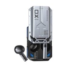Auscultadores sem fios XO - Rgb iluminado - Bluetooth 53 - Até 4 horas de música - Bateria 30Mah - Carga completa 3 vezes - Dimensões 68x23x47mm - Peso 74gr - Abertura angular e traseira - Cor preta - XO XOG11
