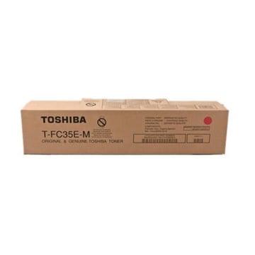 Toshiba T-FC35EM Magenta Cartucho de Toner Original - 6AJ00000052 - Toshiba T-FC35EM