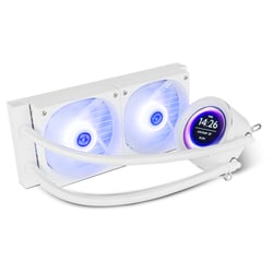 Water Cooling Nox Hummer X-240 Liquid Cooling 240 Lcd White - Nox NXHUMMERX240LCDWH