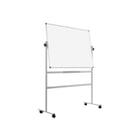 Quadro Branco 90x120cm Dupla Face Aço Lacado Magnético Rotativo com suporte QR0203 - Bi-Office 340RV0201020118