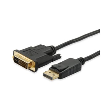Equipar Cabo DisplayPort Macho para DVI Macho - Suporta Resolução de até 3840 x 2160 - Comprimento 2 m. - Equip 119336