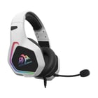 Auscultadores para jogos Coolsound G6 com microfone - USB para iluminação LED - Banda para a cabeça ajustável - Auriculares almofadados - Controlos no cabo - Cabo de 2 m - Coolsound CS0238