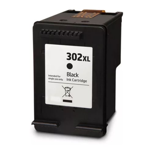 Tinteiro Remanufaturado HP 302XL Preto F6U68AE 15ml - Compativel RMF1013