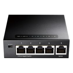 Switch Cudy GS105 5 portas Gigabit Adaptativo 10/100/1000 Mbps - Cudy 216696