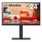 LG MONITOR IPS 24" (23.8") 16:9 FHD HDMI DP USB-C COLUNAS PIVOT 24BA650-B - LG 24BA650-B.AEU