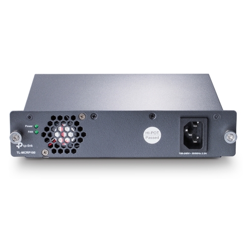 Módulo de fonte de alimentação redundante TP-Link 100-240V - Proteção de tensão - TP-Link TL-MCRP100
