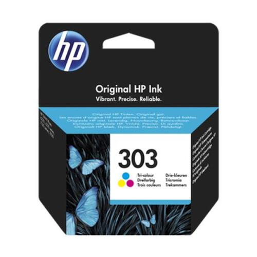 Cartucho de tinta original colorido HP 303 - T6N01AE - HP T6N01AE