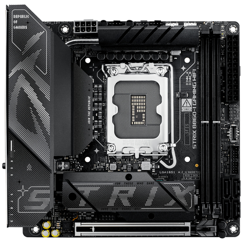 ASUS ROG STRIX B860-I GAMING WIFI LGA1851 DDR5 ATX MB - Asus 90MB1JB0-M0EAY0
