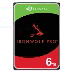 Disco rígido interno Seagate Ironwolf Pro 3,5" SATA 3 6TB NAS - Seagate 249212
